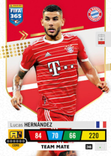 Lucas Hernandez Bayern Munchen 2023 FIFA 365 Team Mate #246